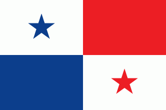 The Panamanian flag